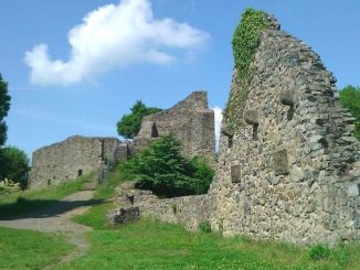 Ruina medieval Löwenburg Siebengebirge, Bad Honnef