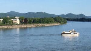 Siebengebirge y Rin, vista de Bonn