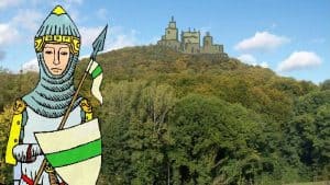 Siebengebirge historia, Edad Media, castillo Wolkenburg