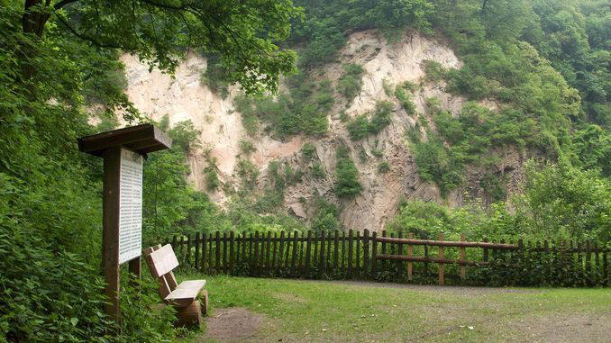 Weilberg Siebengebirge, afloramiento geológico, Siebengebirge, Königswinter