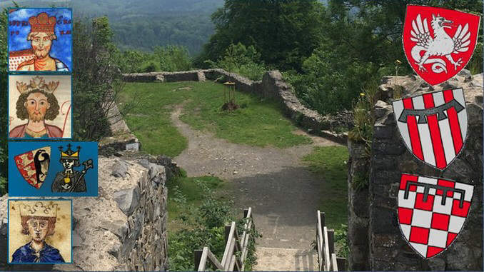 Castillo Löwenburg, emperadores y blasones